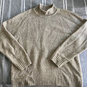 Abercrombie & Fitch Gray Turtleneck Sweater